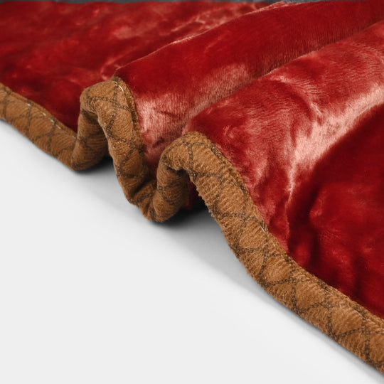 BABY PLUSH BLANKET 1435 BROWN