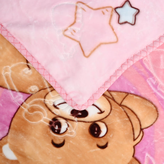 BABY PLUSH BLANKET 1434 PINK