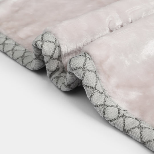 BABY PLUSH BLANKET 1436 GRAY
