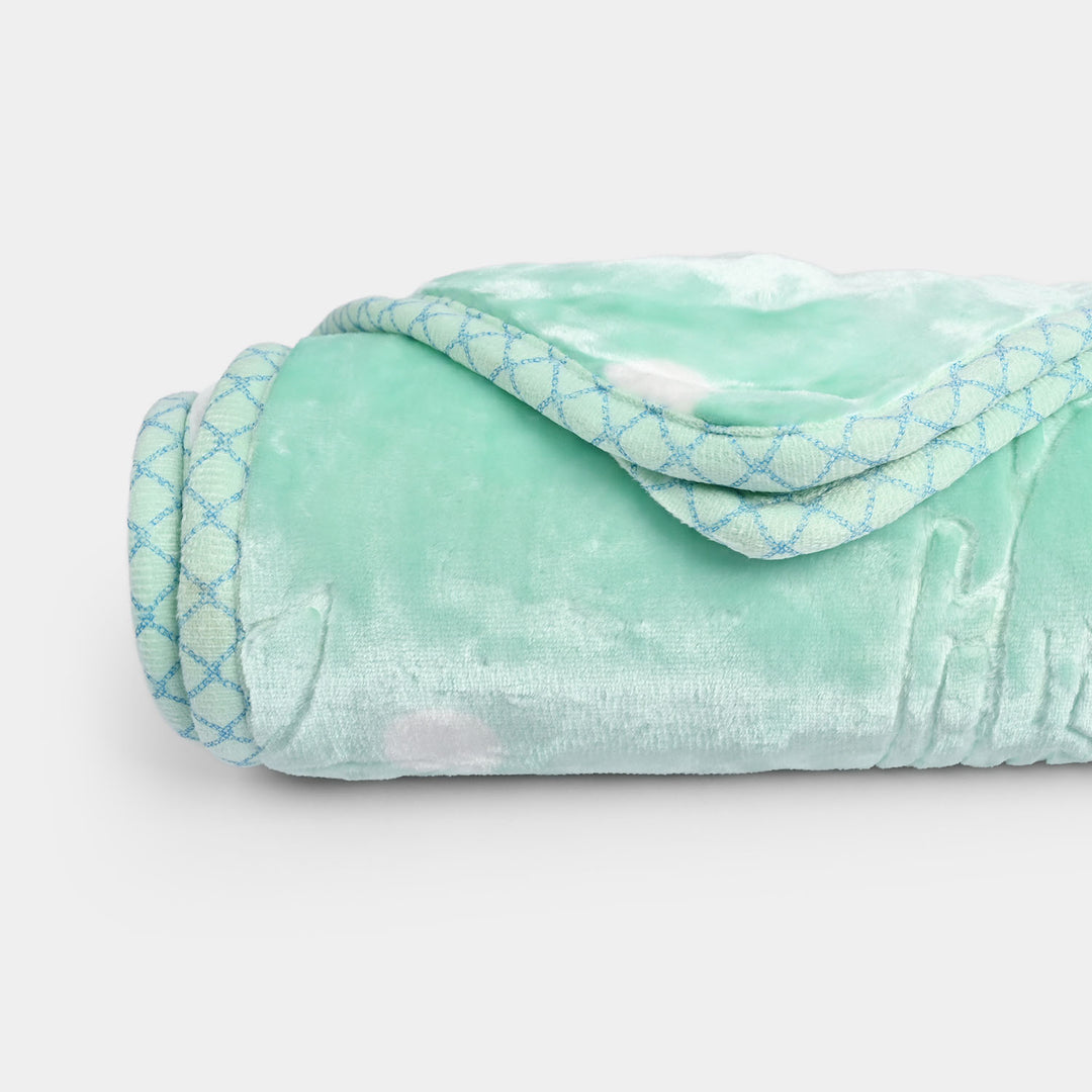 BABY PLUSH BLANKET 1437 GREEN