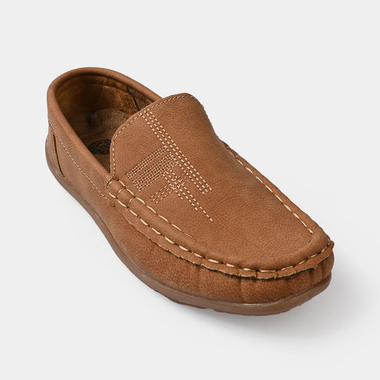 Boys Loafer BL6414-1 - Camel/Brown