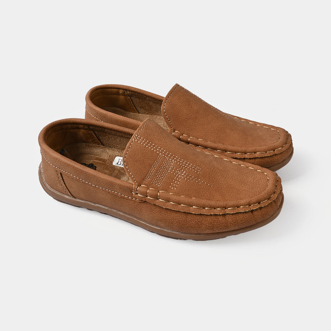 Boys Loafer BL6414-1 - Camel/Brown