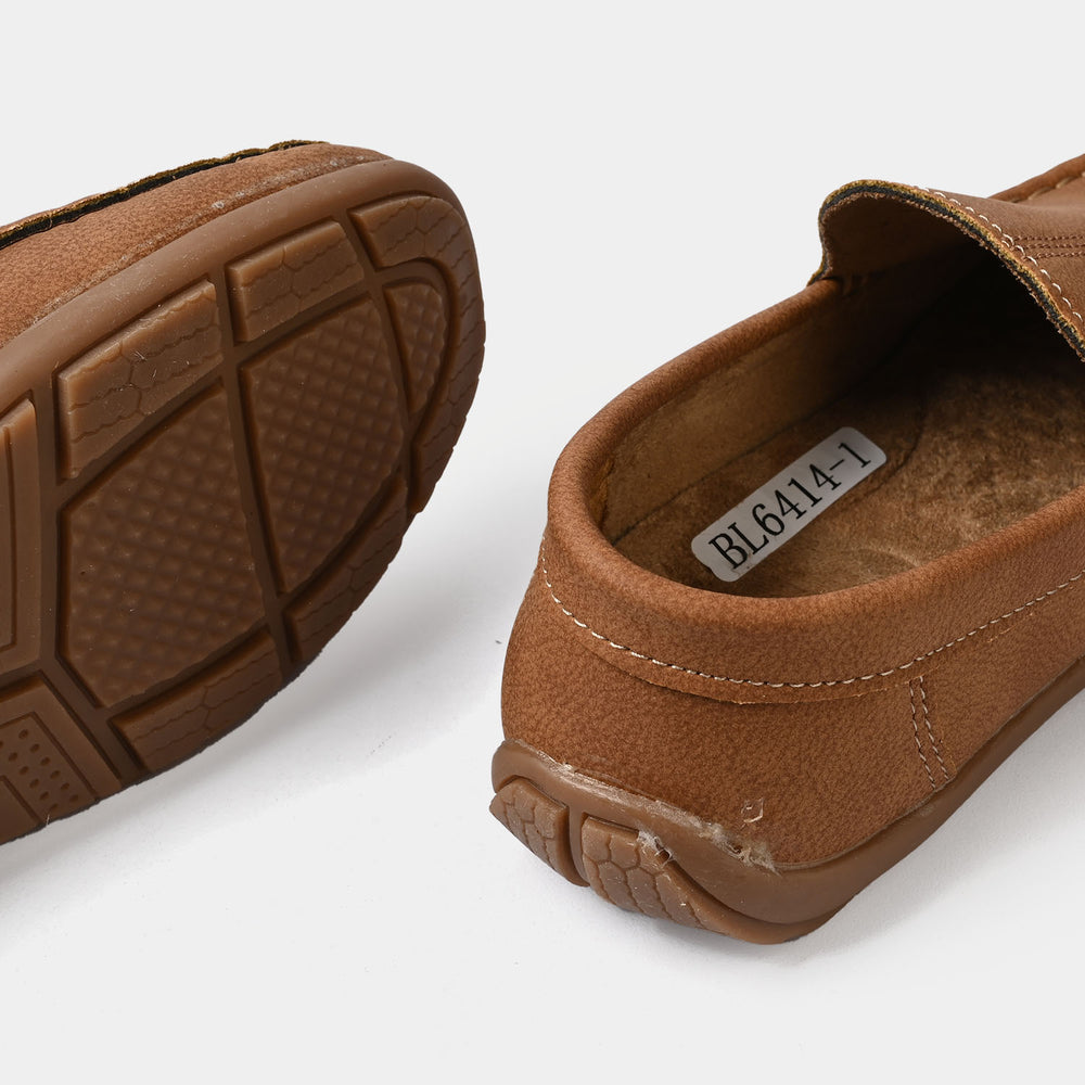 Boys Loafer BL6414-1 - Camel/Brown