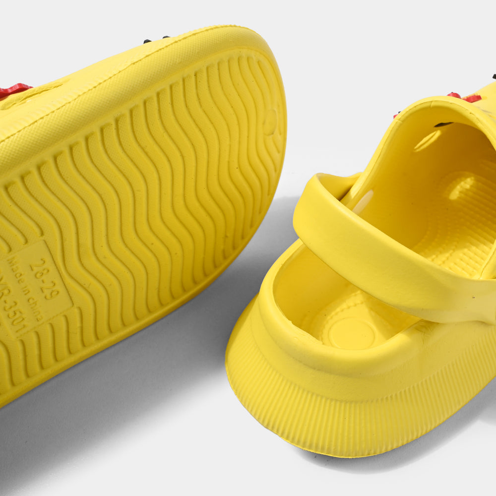 Boys Clogs 3501-Yellow