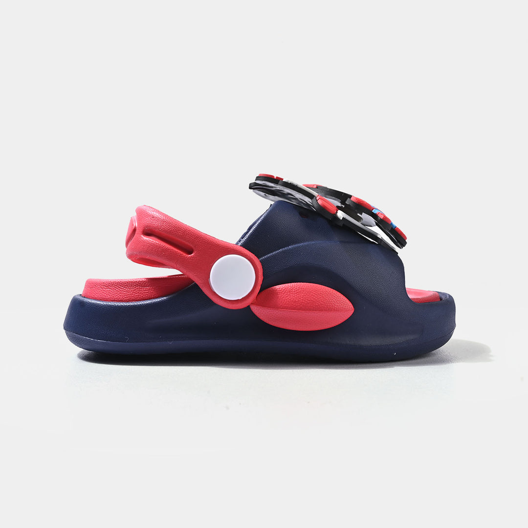 Boys Slipper 013-Q5-NAVY