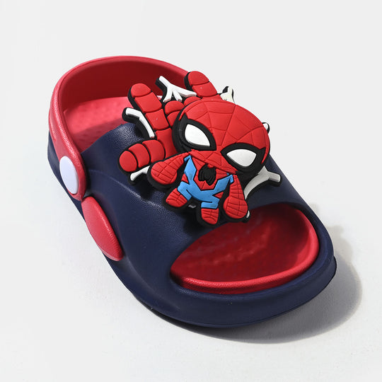 Boys Slipper 013-Q5-NAVY