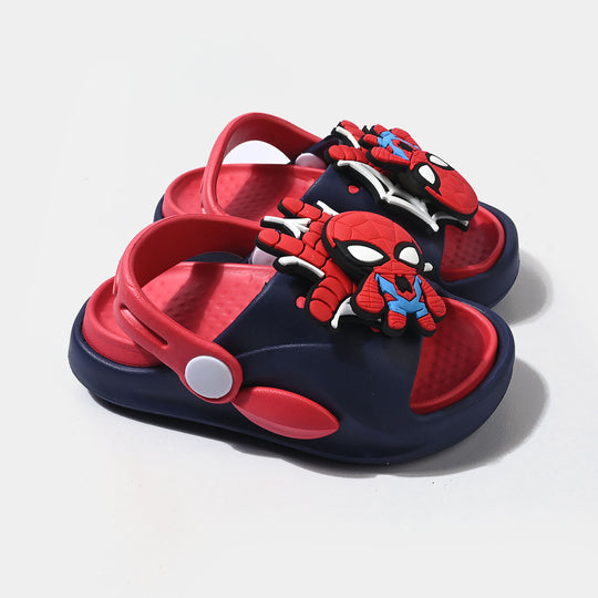 Boys Slipper 013-Q5-NAVY