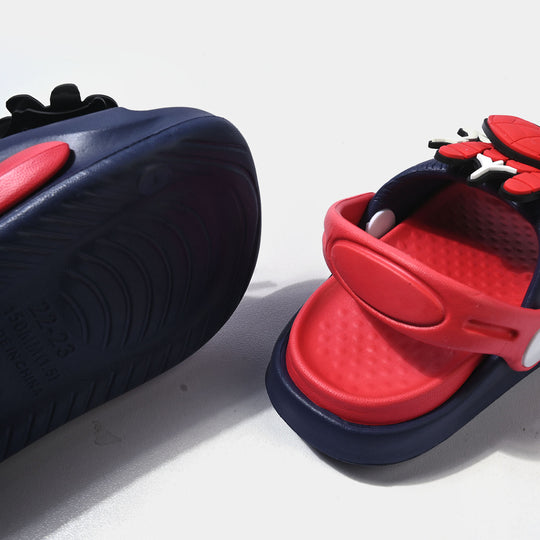 Boys Slipper 013-Q5-NAVY