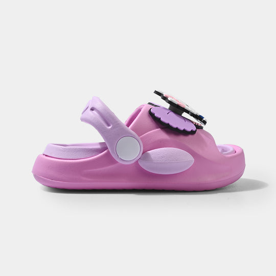 Girls Slipper 013-Q11-Fuchsia