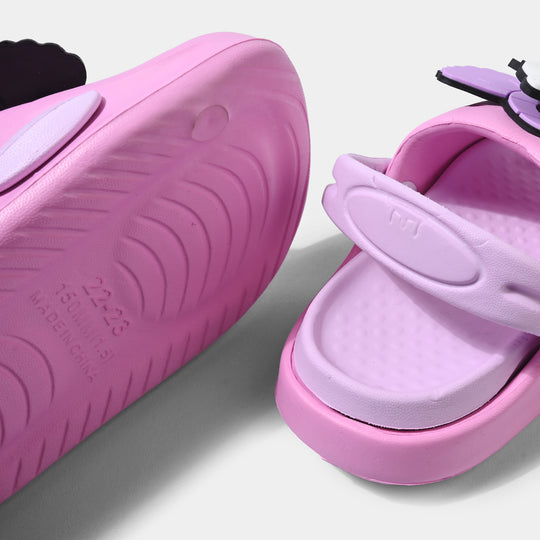 Girls Slipper 013-Q11-Fuchsia