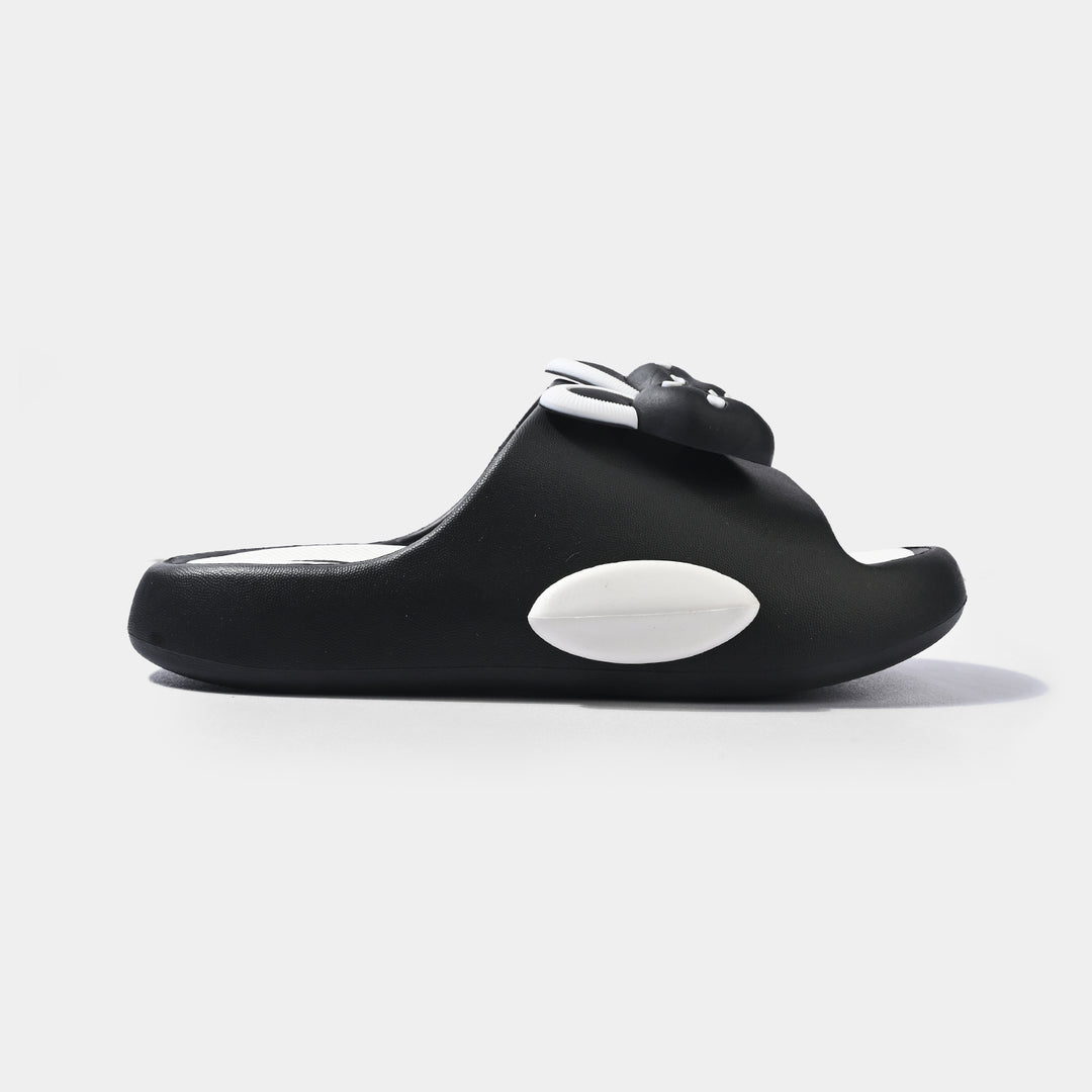 Girls Slipper G68-BLACK