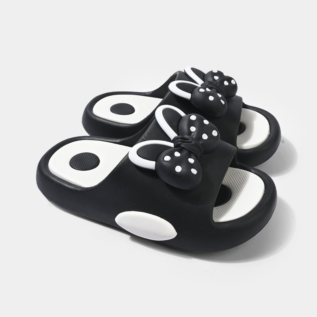 Girls Slipper G68-BLACK