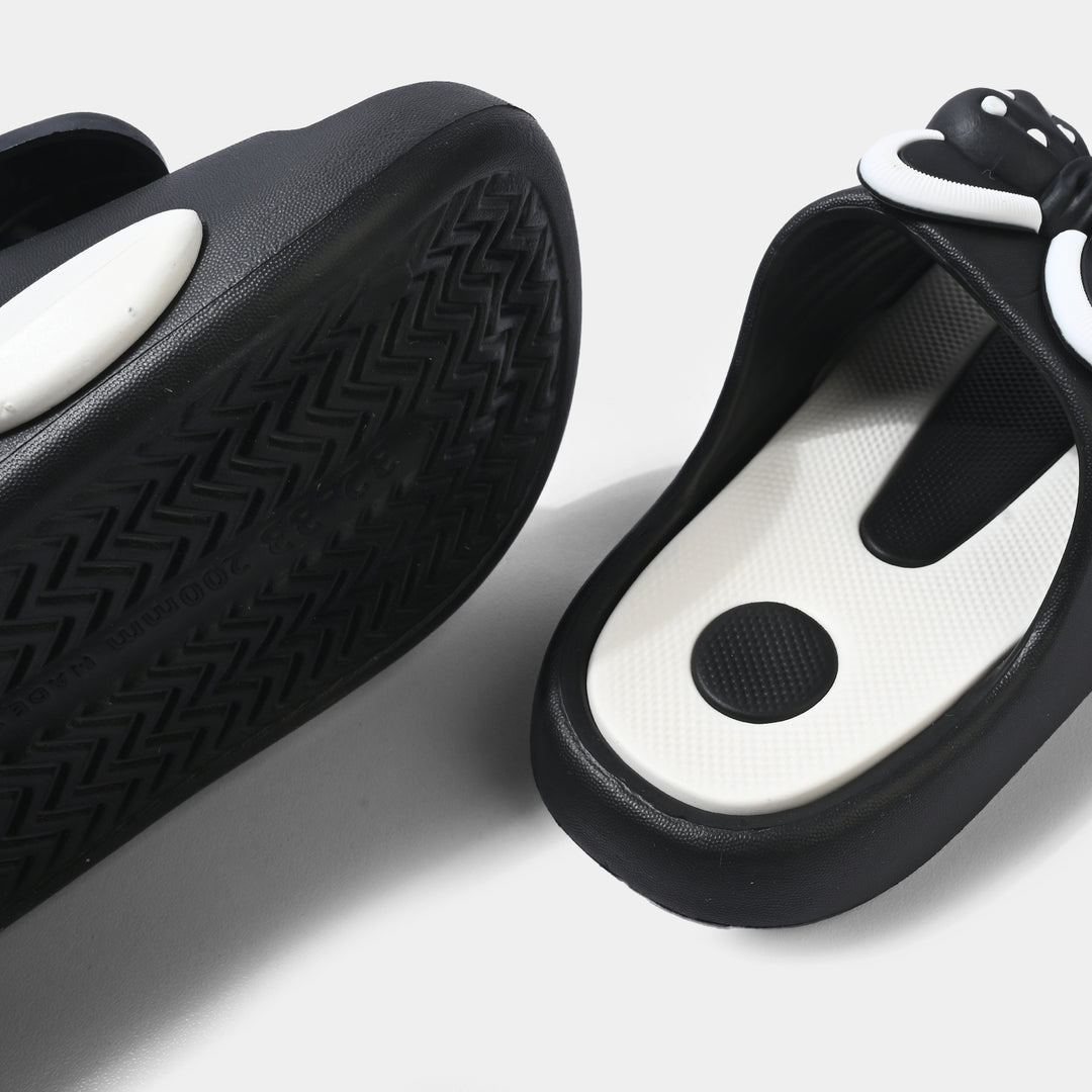 Girls Slipper G68-BLACK