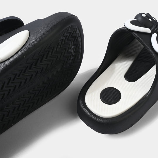 Girls Slipper G68-BLACK