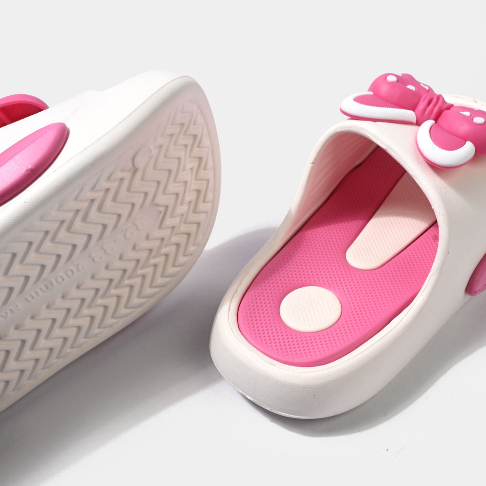 Girls Slipper G68-Fuchsia/Hot Pink