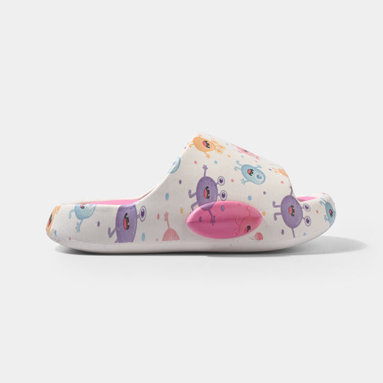 Girls Slipper G68-A1-White