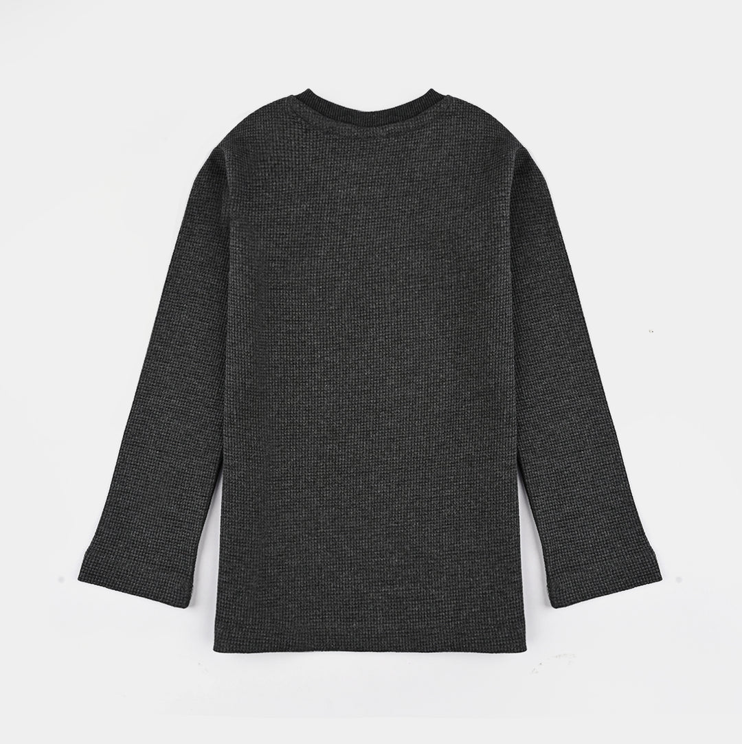 Unisex Thermal Inner Wear Suit - CHARCOAL
