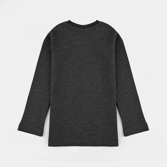 Unisex Thermal Inner Wear Suit - CHARCOAL