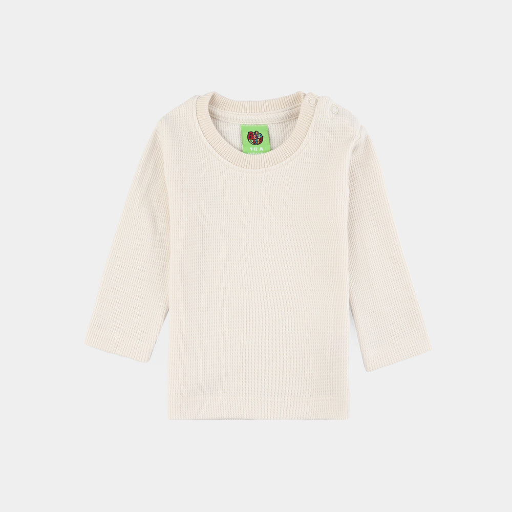 Infant Unisex Thermal Inner Wear Suit - Off White