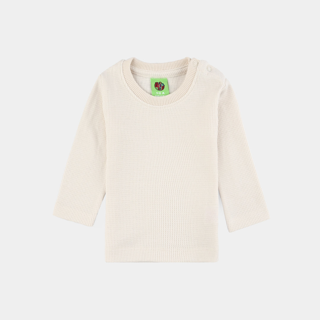 Infant Unisex Thermal Inner Wear Suit - Off White