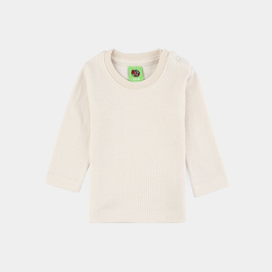 Infant Unisex Thermal Inner Wear Suit - Off White