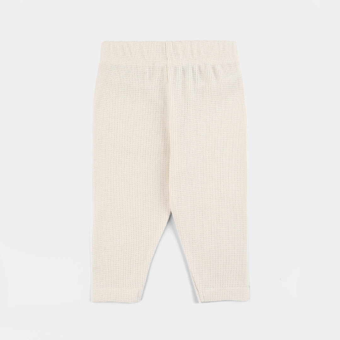 Infant Unisex Thermal Inner Wear Suit - Off White