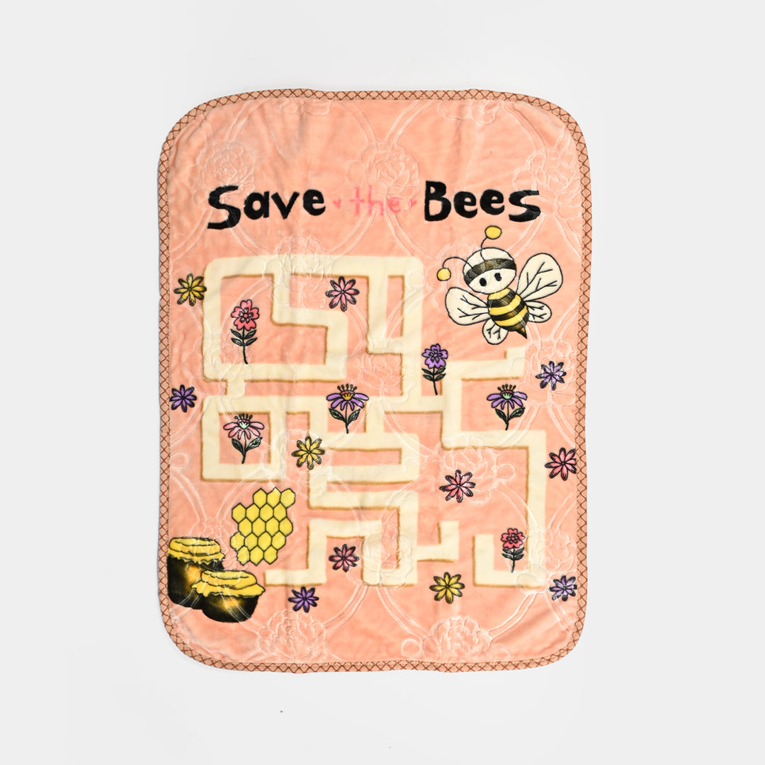 Baby Blanket Embossed Design | 80x110