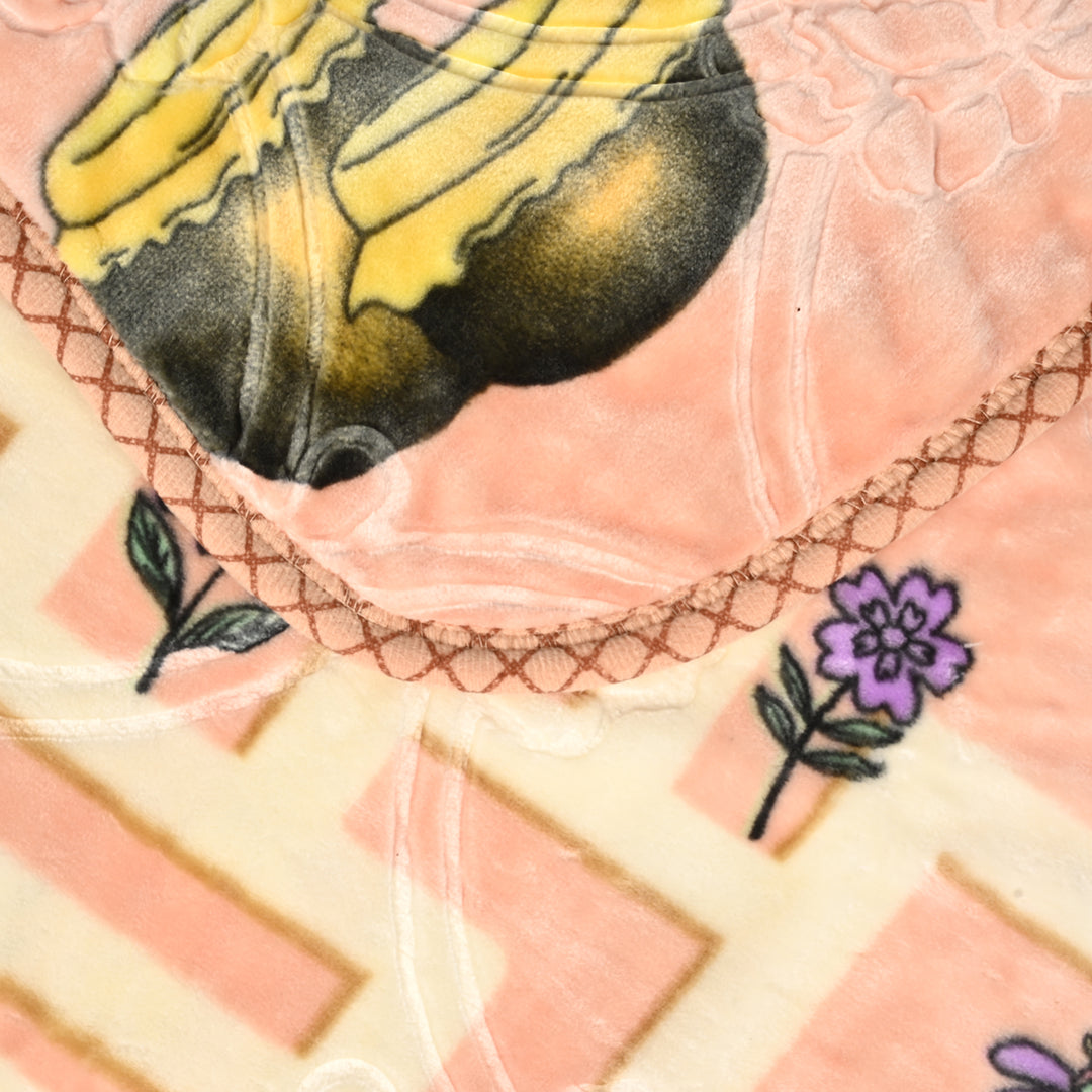 Baby Blanket Embossed Design | 80x110