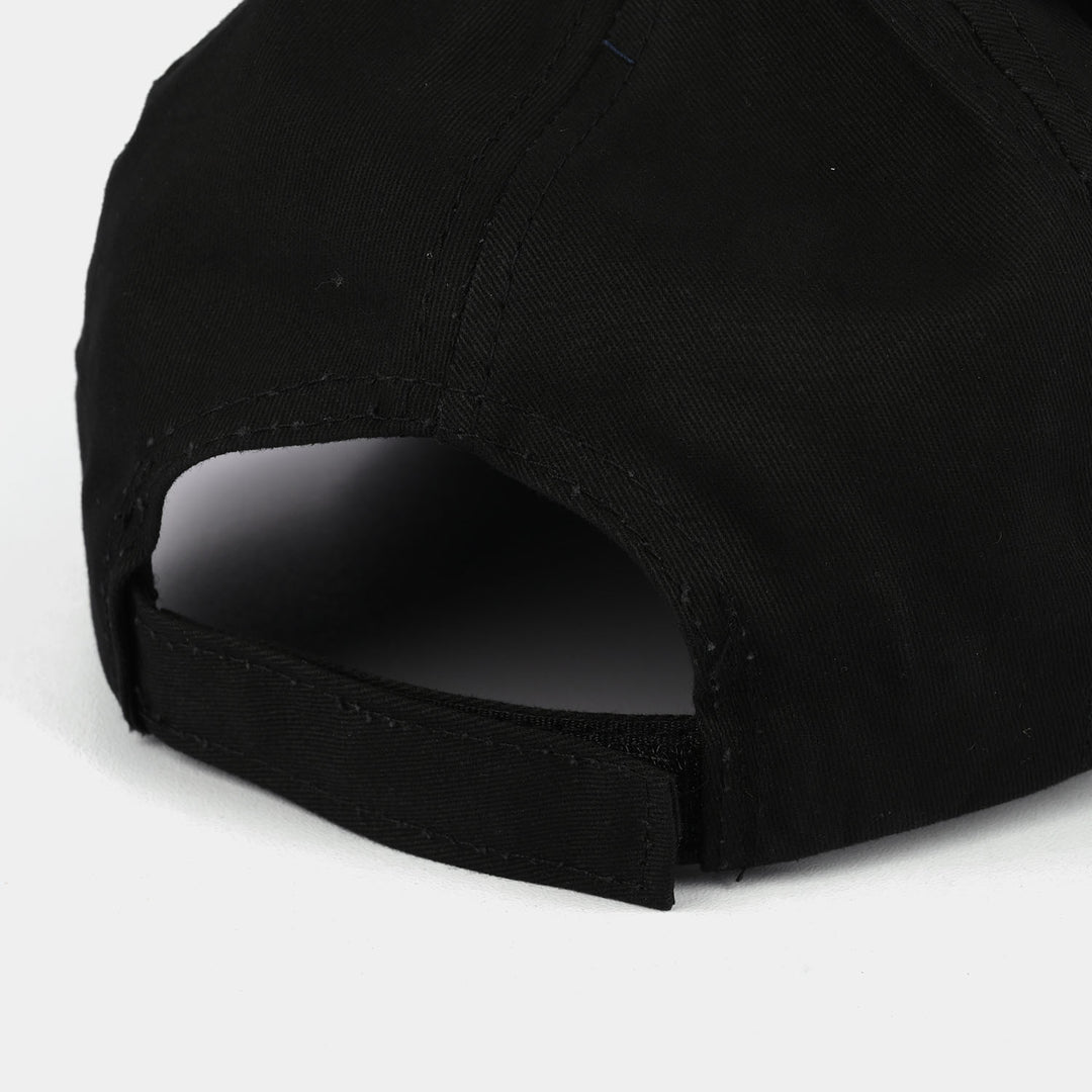 Kids Cap - Stone Heart-BLACK
