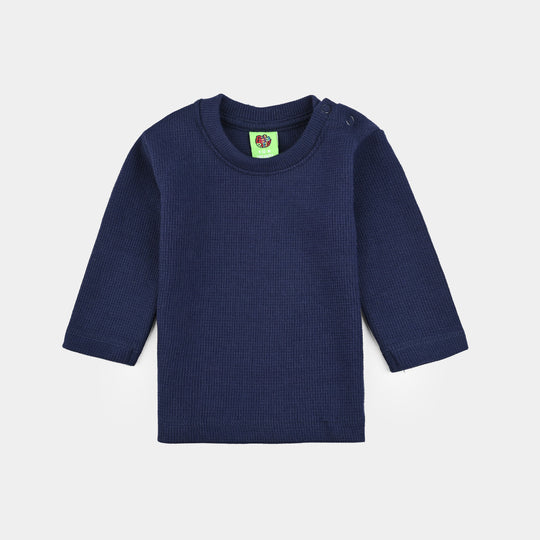 Infant Boys Thermal Inner Wear Suit-NAVY