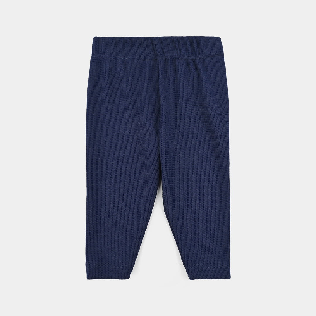 Infant Boys Thermal Inner Wear Suit-NAVY