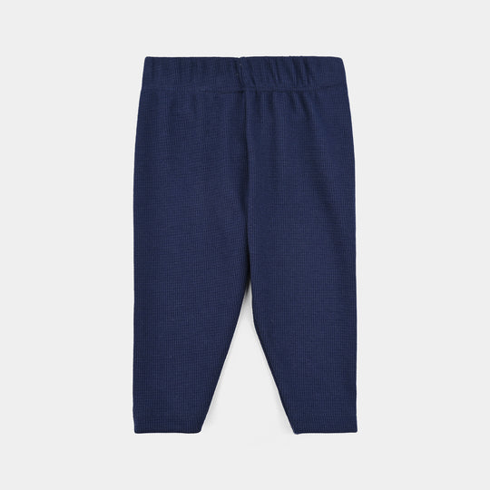 Infant Boys Thermal Inner Wear Suit-NAVY
