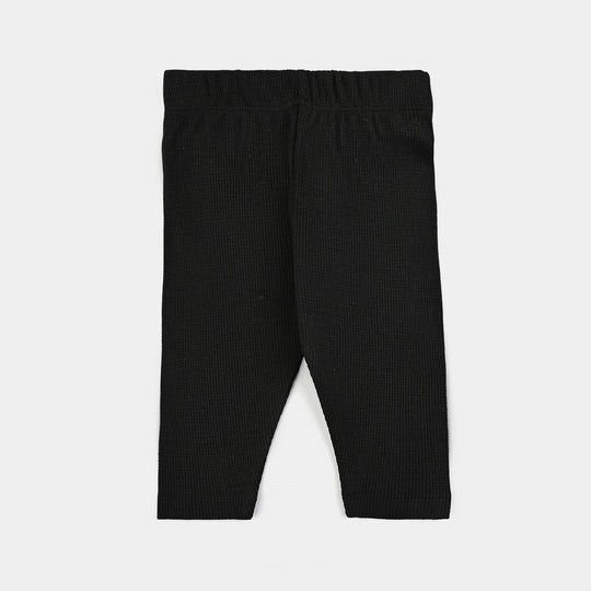Infant Unisex Thermal Inner Wear Suit-BLACK