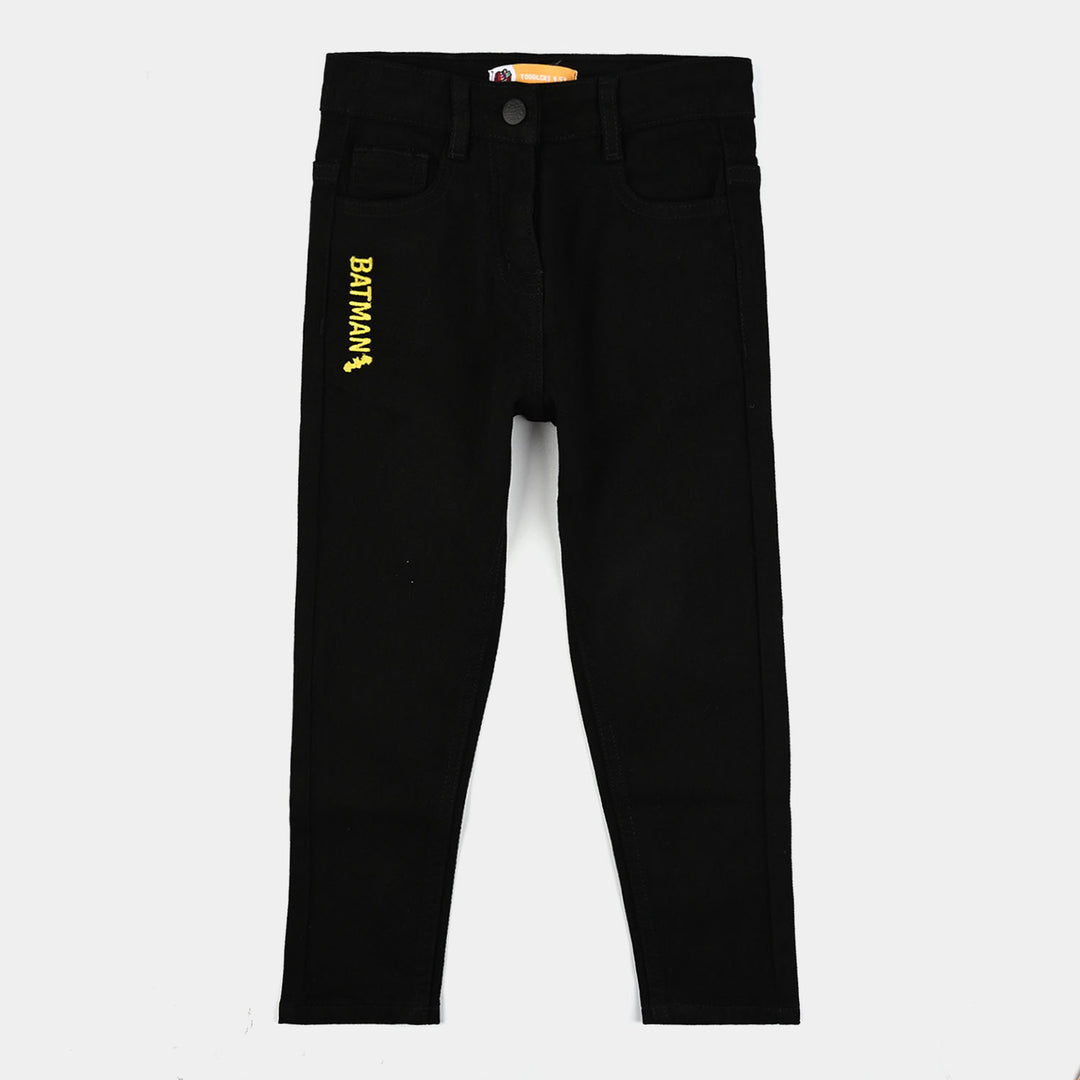 Boys Denim Pant Batman-BLACK