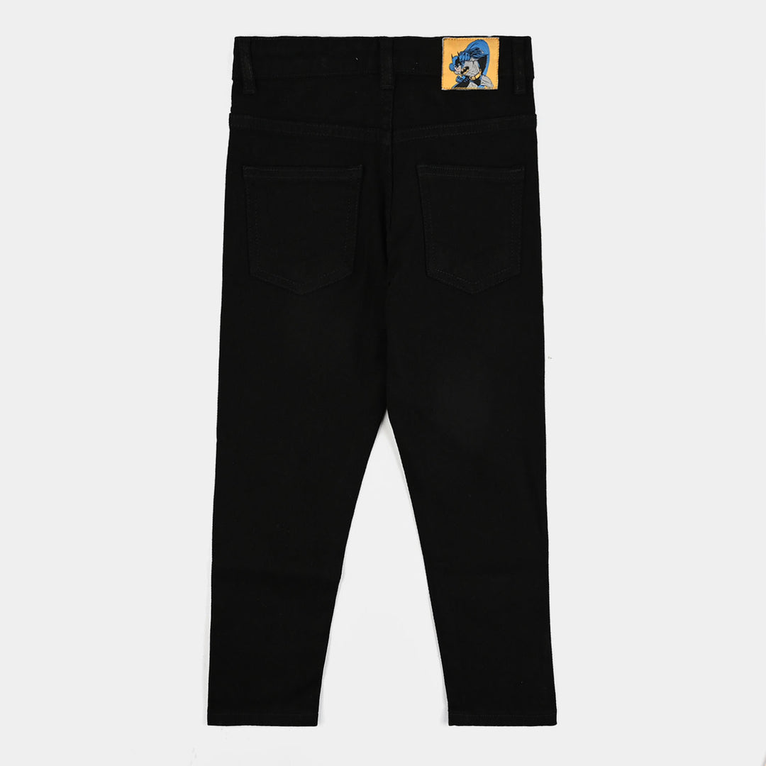 Boys Denim Pant Batman-BLACK