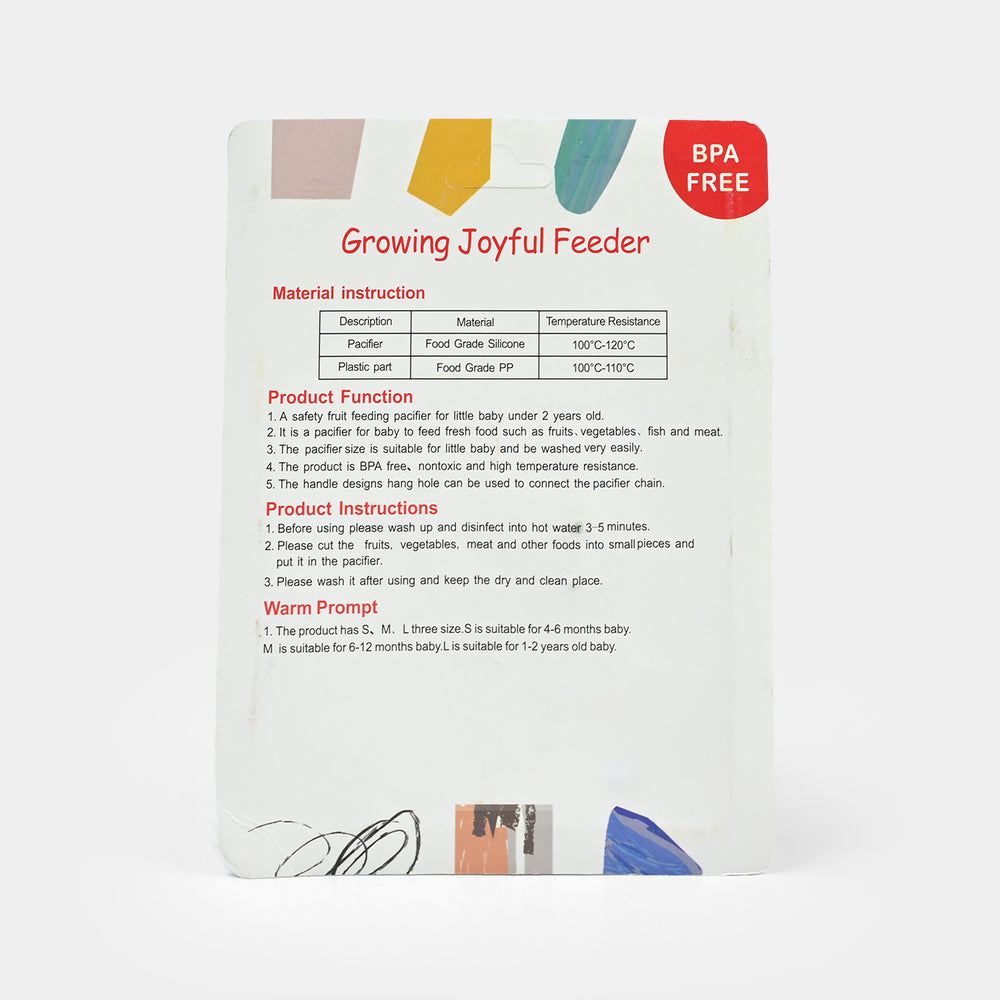 3 In 1 Food Soother With 2 Refill