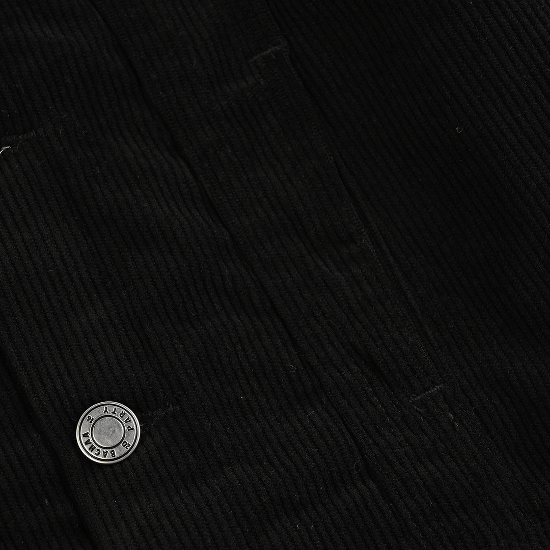 Boys Corduroy Woven Jacket Live-Black