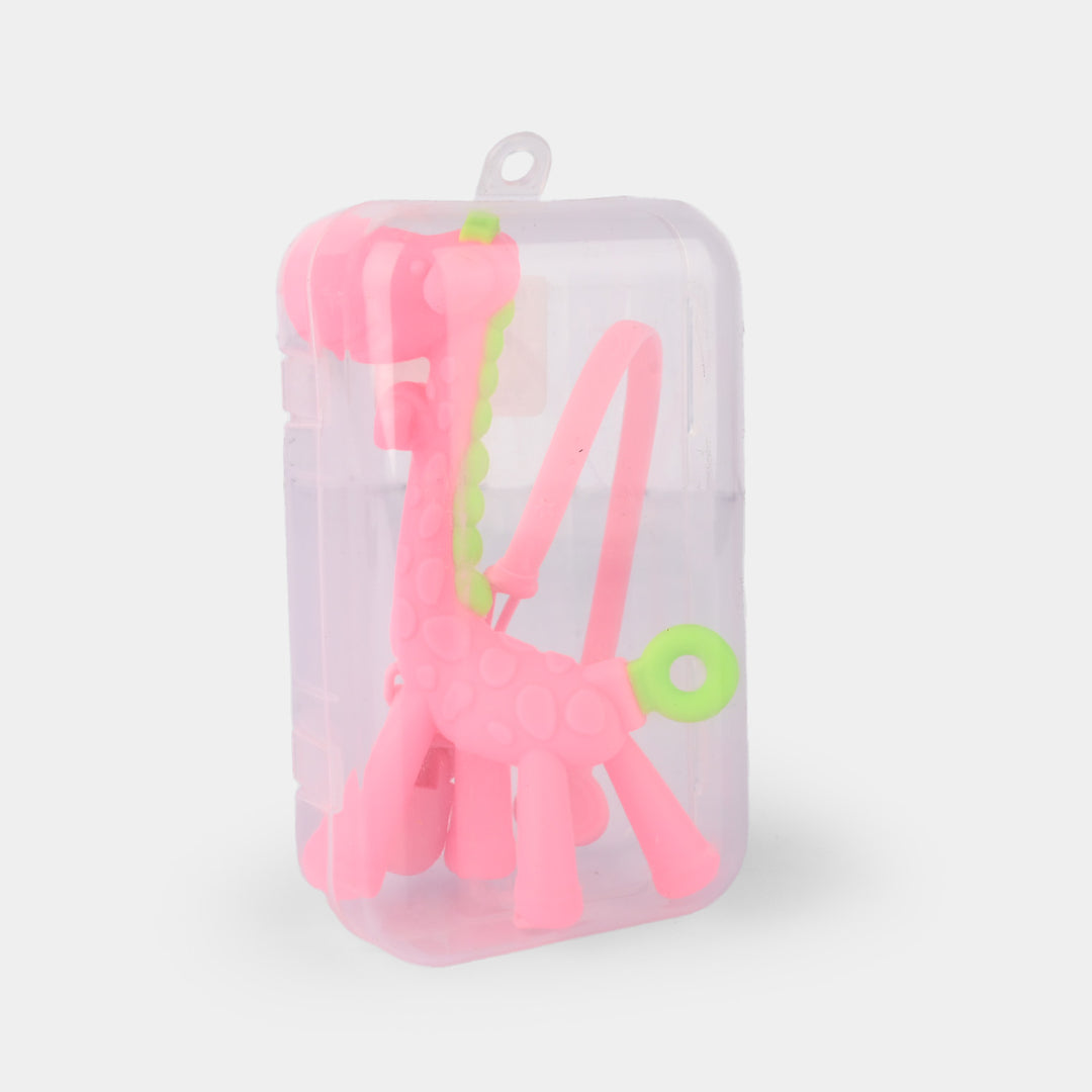 Silicone Rattle Baby Teether | 3M+
