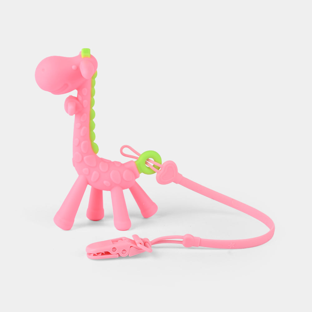 Silicone Rattle Baby Teether | 3M+