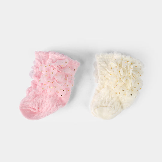 BABY 2 PAIR SOCKS | 3M+
