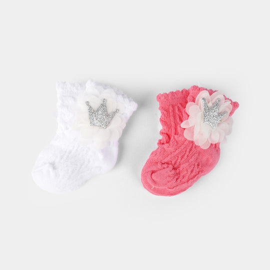 BABY 2 PAIR SOCKS | 3M+