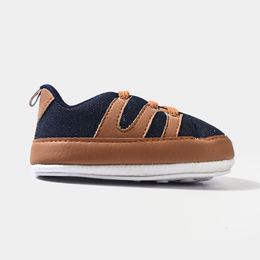 Infant Boys Shoes 222-25-Brown/Blue