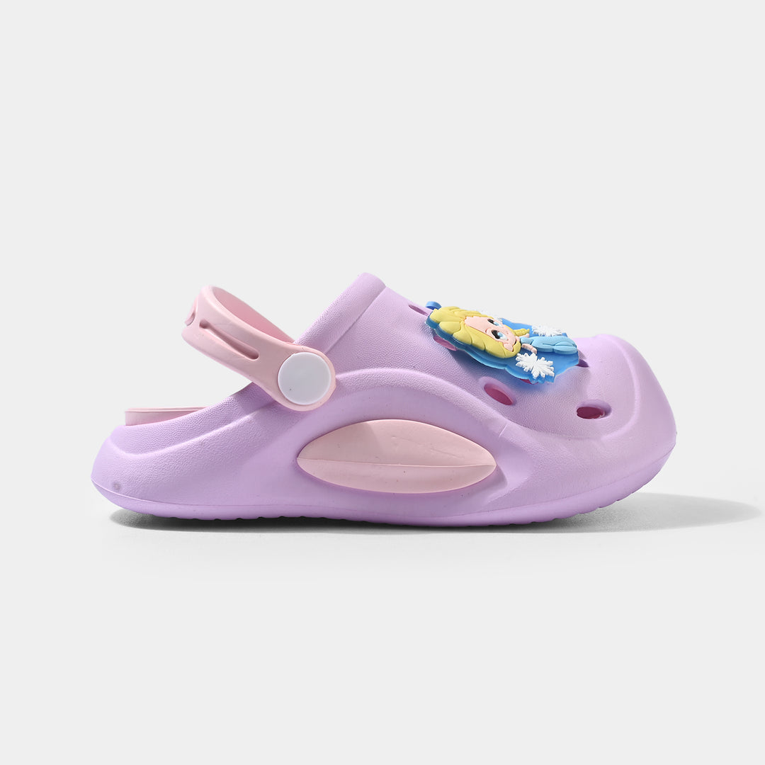 Girls Clogs 3503-2-Purple