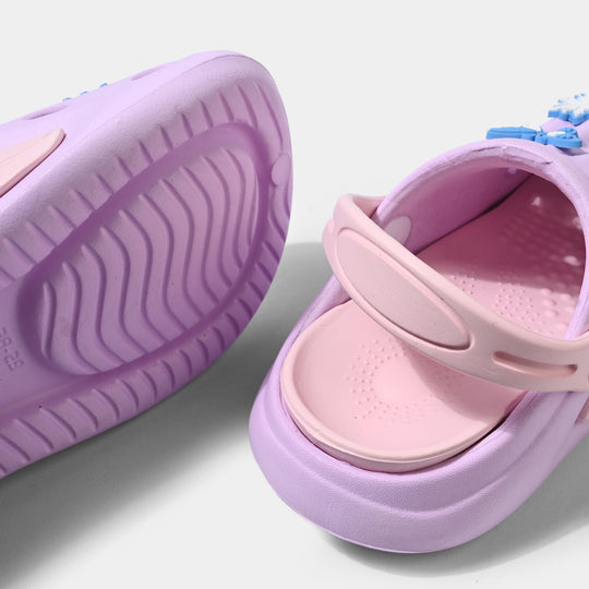 Girls Clogs 3503-2-Purple