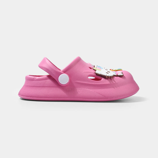 Girls Clogs 3501-KT-Fuchsia
