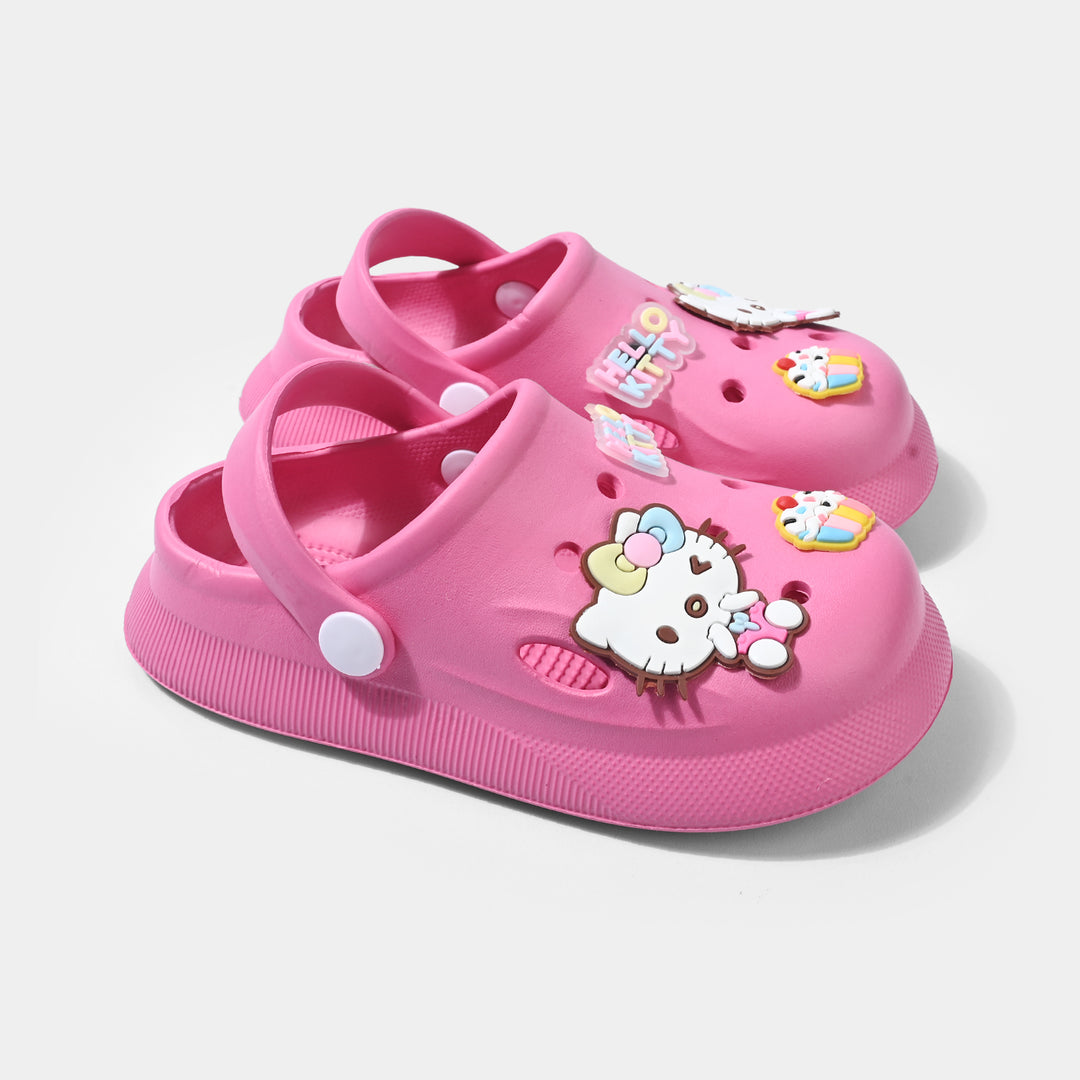 Girls Clogs 3501-KT-Fuchsia