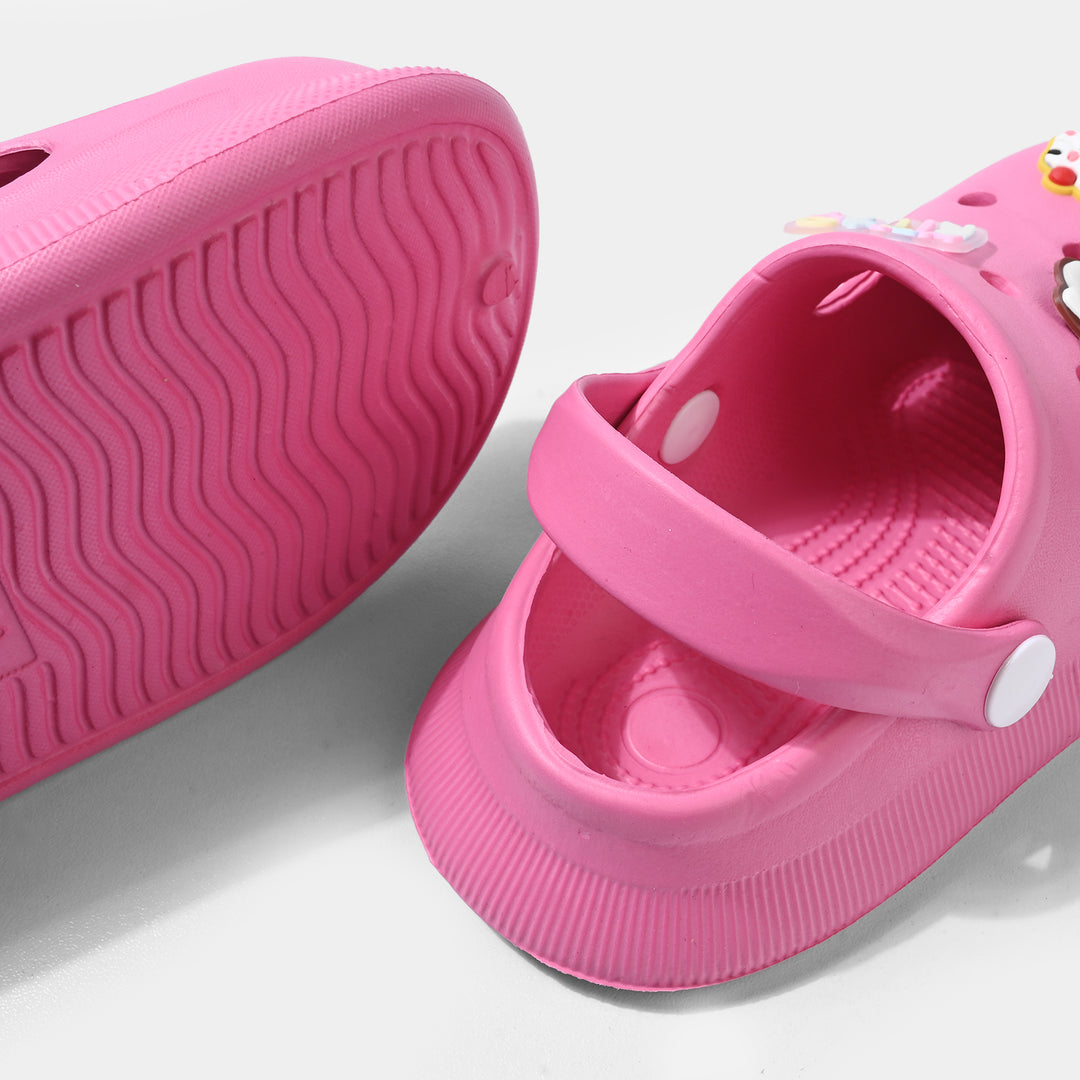 Girls Clogs 3501-KT-Fuchsia