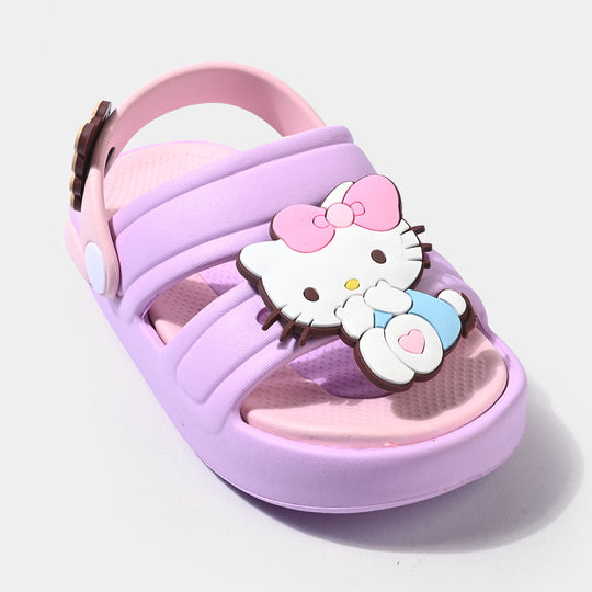 Girls Clogs 008-Y48-Purple