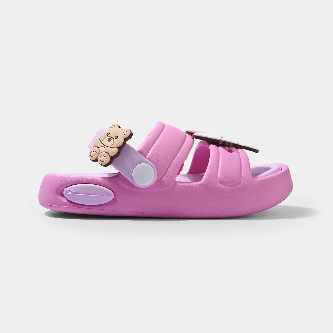 Girls Clogs 008-Y48-Fuchsia