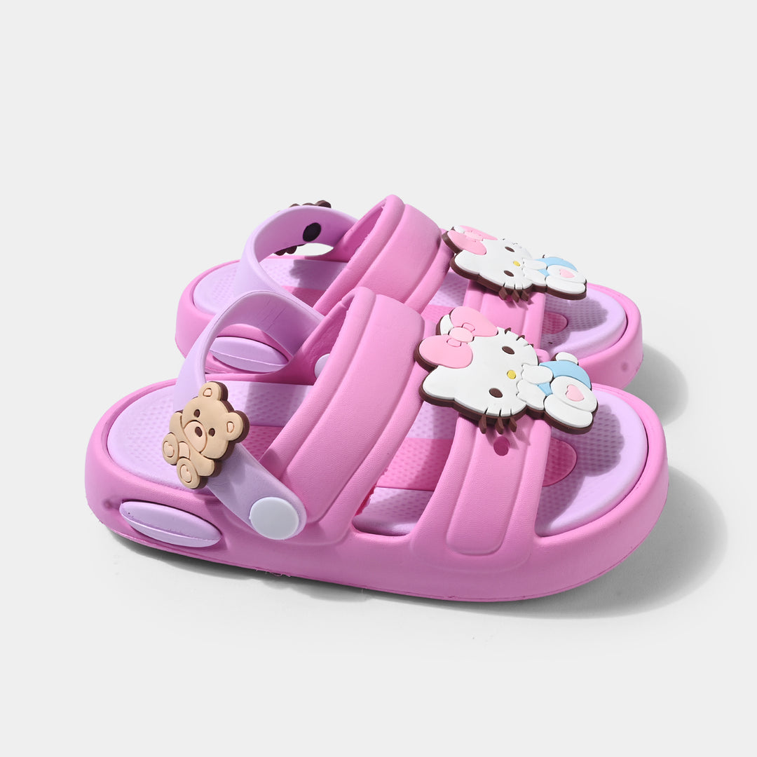 Girls Clogs 008-Y48-Fuchsia